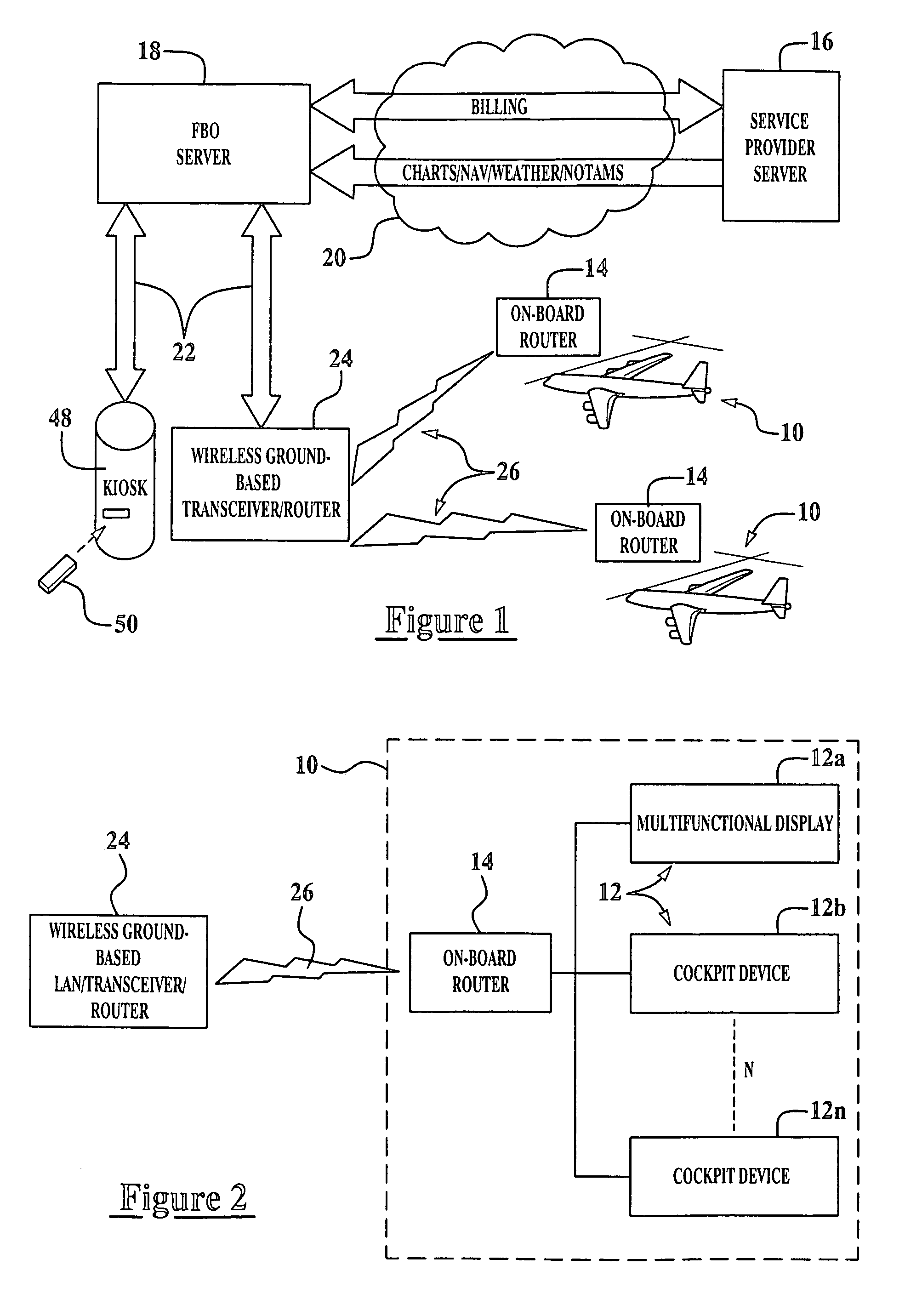 Automated delivery of flight data to aircraft cockpit devices