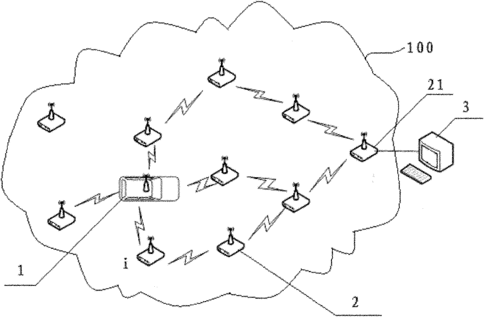 RSSI (received signal strength indicator)-based multi-sensor fusion mobile node tracking method