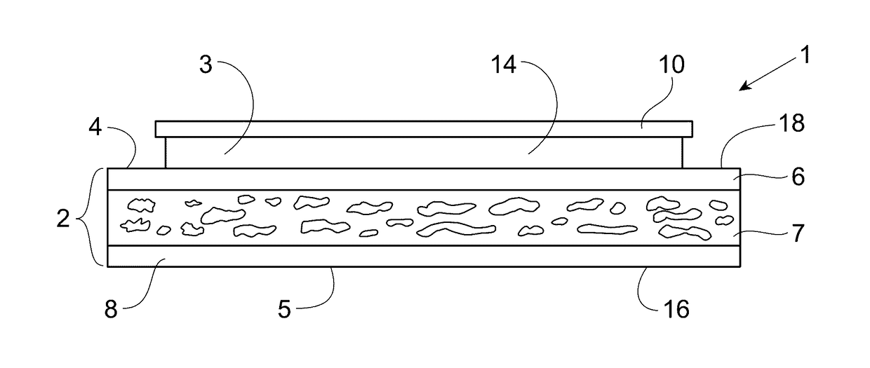 Barrier Patch of a Foamed Film and Methods of Improving Skin Appearance