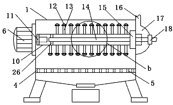 Improved cleaning and disinfecting device for nursing instruments