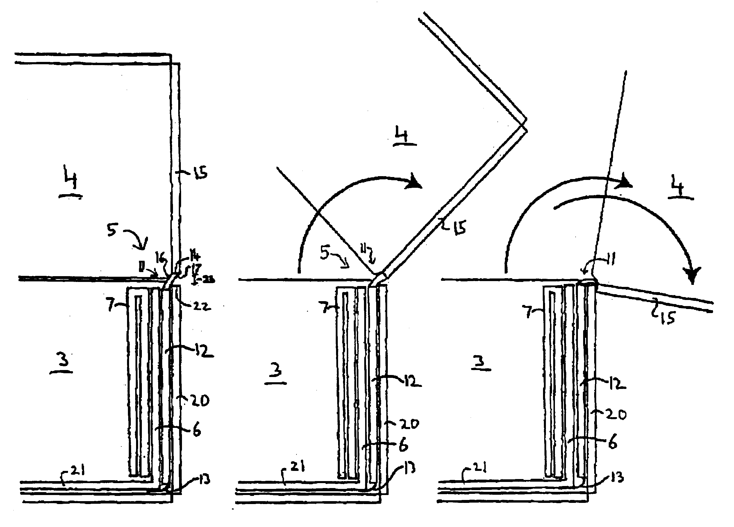 Display box having a hinge including a flexible and rigid portion