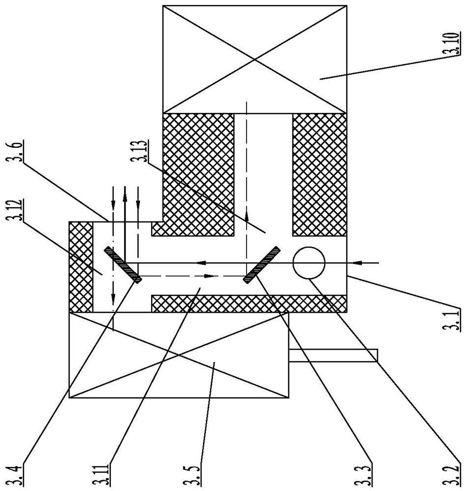Optical control system of two-photon fluorescence immunoassay analyzer