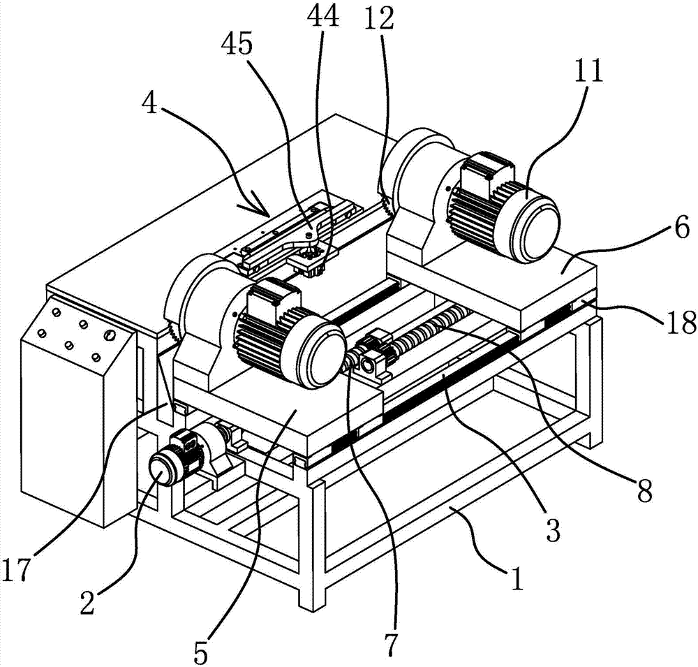 Double-ended metal circular sawing machine