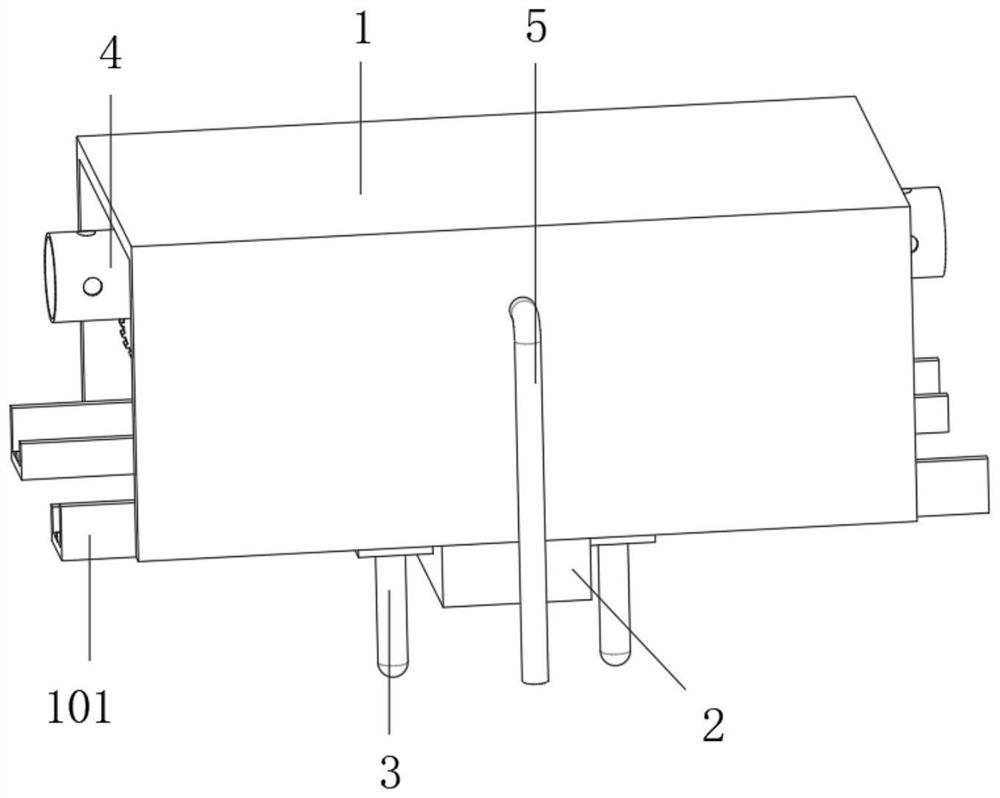 Movable fire detector for security and fire protection