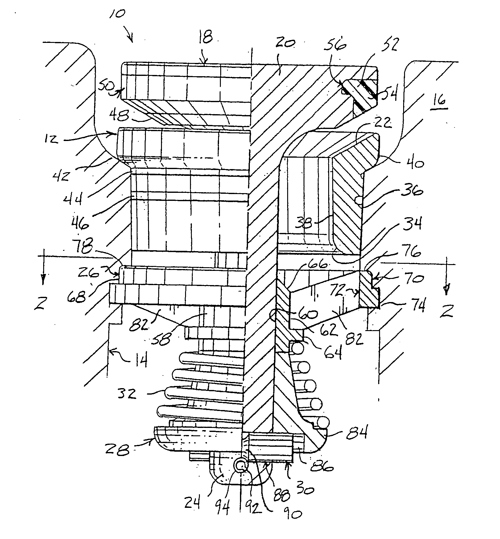 Suction valve