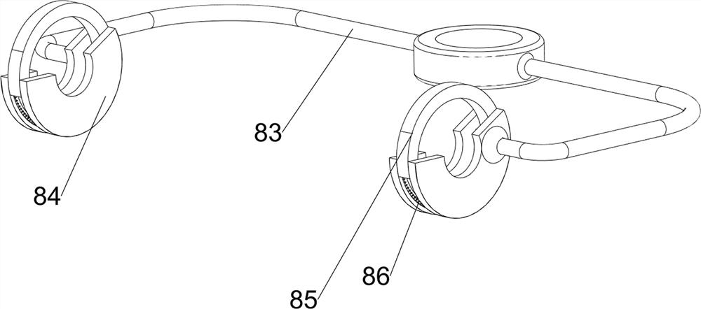 Movable liquid collecting equipment for gynecological hysteroscopic surgery