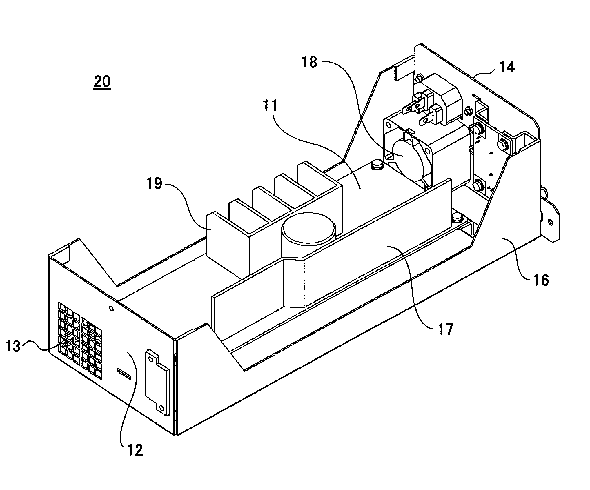 Electronic apparatus with a cooling redundancy function