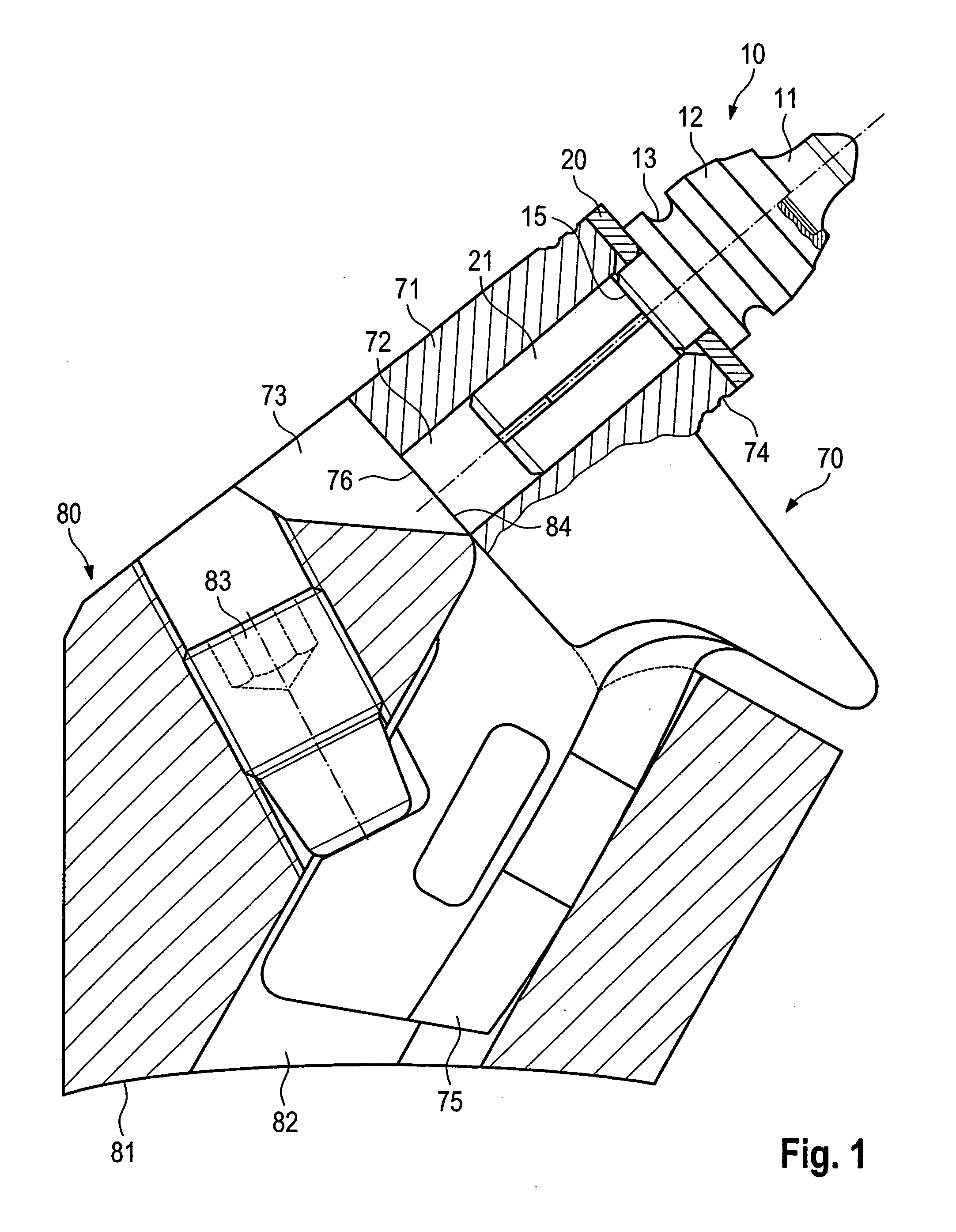 Method for determining the wear state