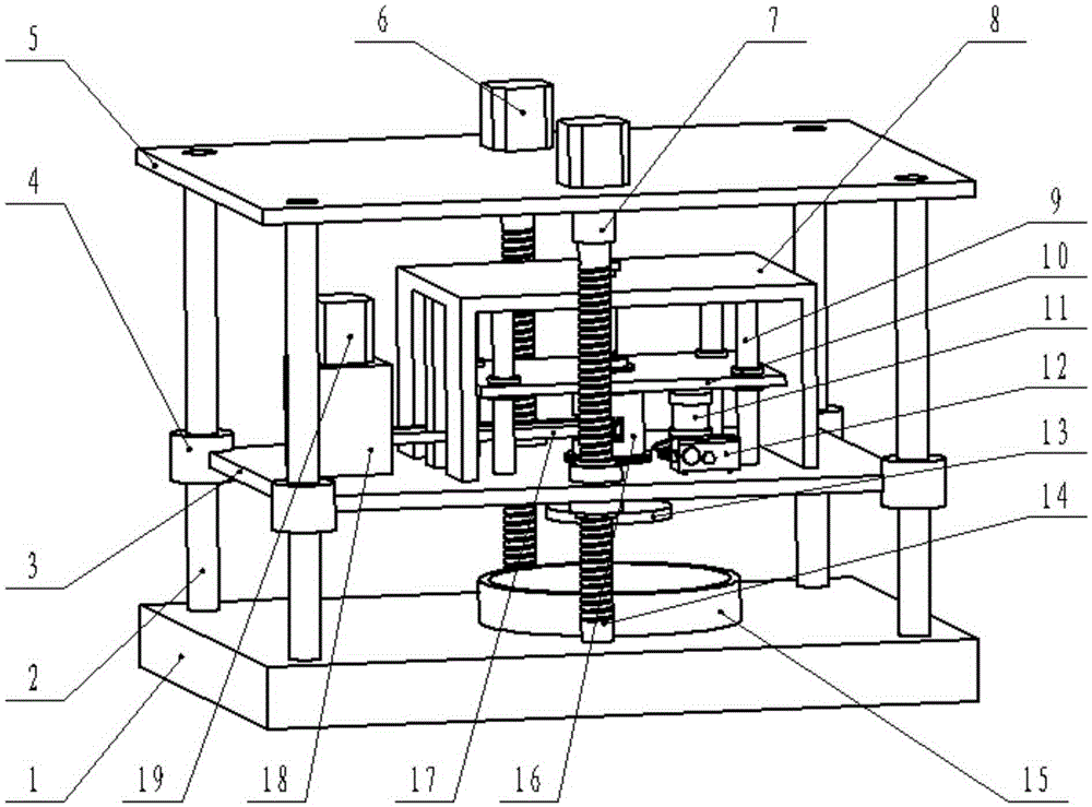 Hydrodynamic suspension polishing device based on hydraulic mechanism