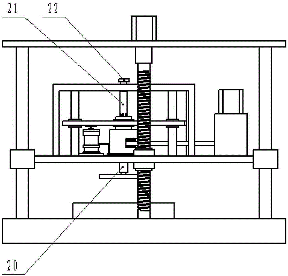 Hydrodynamic suspension polishing device based on hydraulic mechanism