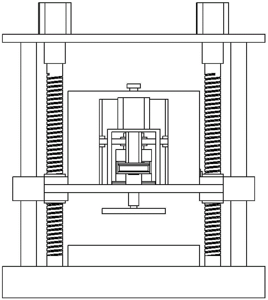 Hydrodynamic suspension polishing device based on hydraulic mechanism