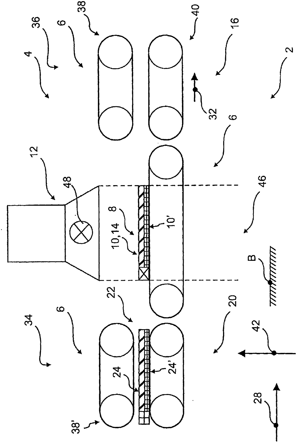 Method for sensing workpieces, and sensing device
