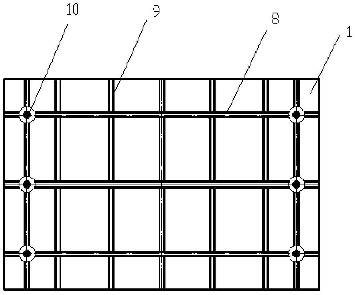 Special bracket for pipe rack elevated polyurethane insulation pipe and construction method thereof