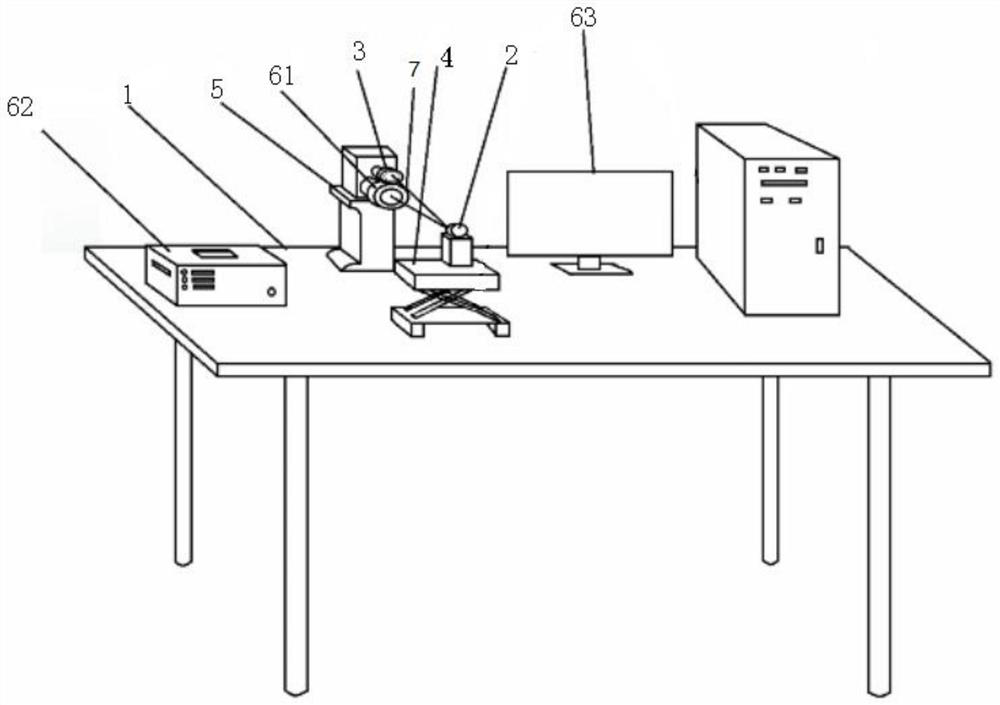 Laser scanning galvanometer performance detection device