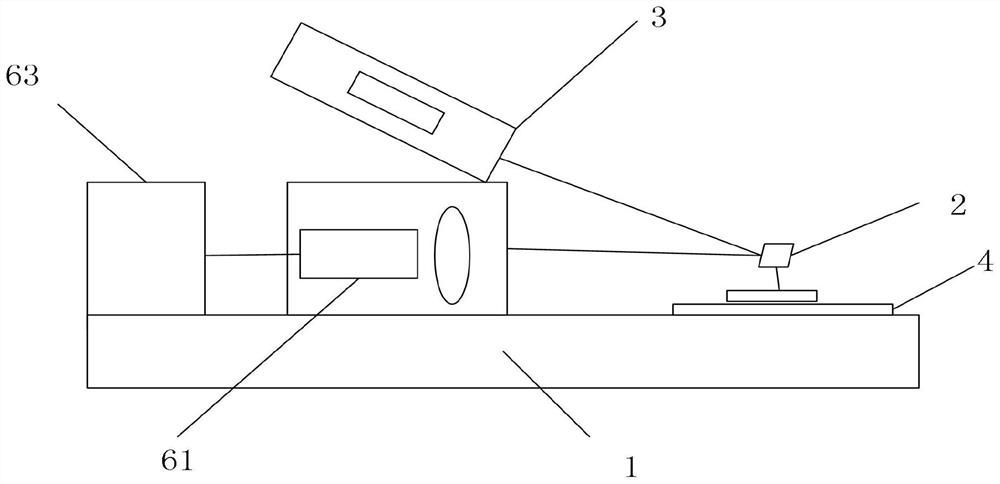 Laser scanning galvanometer performance detection device