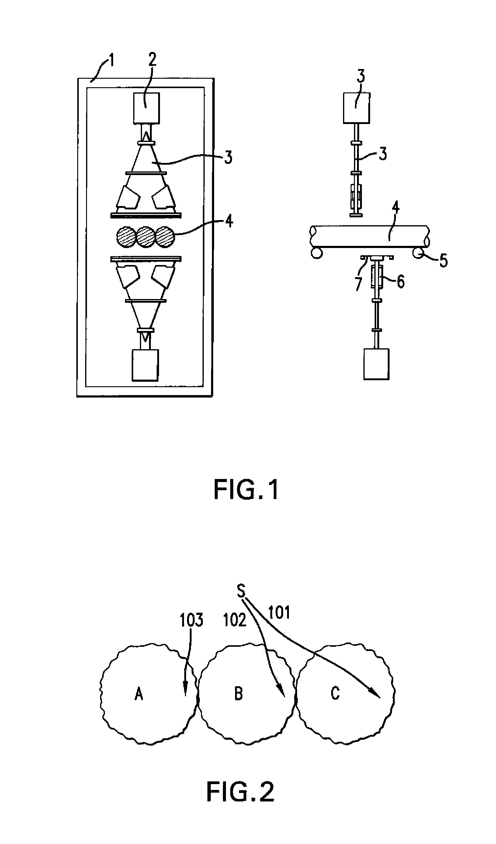 Method and device of irradiation of logs with electron beams as a phytosanitary treatment