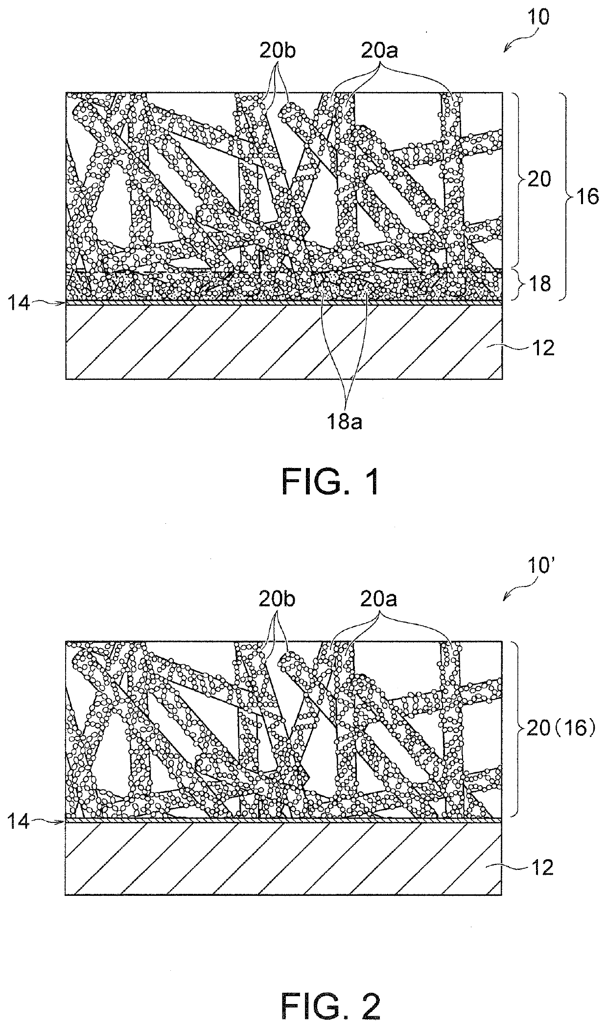 Air electrode/separator assembly and metal-air secondary battery