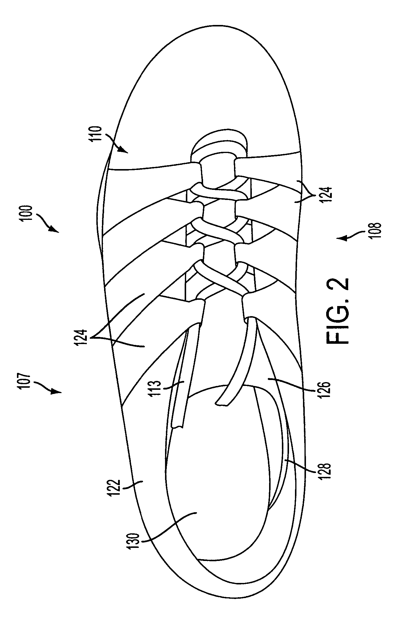 Article of footwear with a flexible arch support