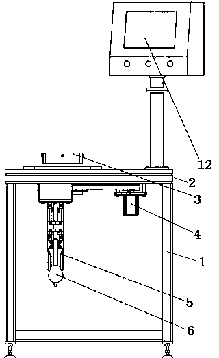 Equipment for automatically detecting internal diameter of pipe fitting socket