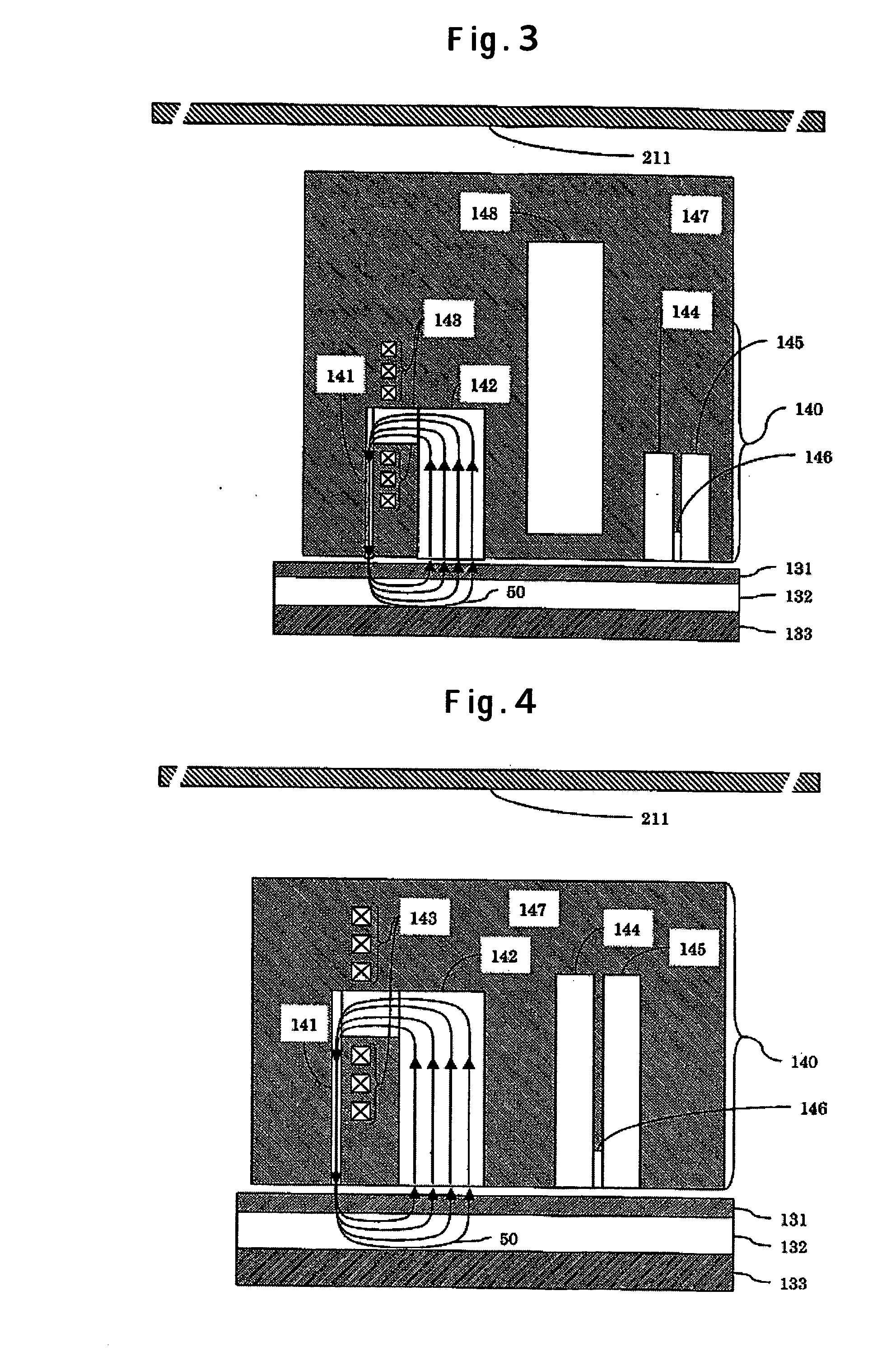 Perpendicular hard disk drive resistive against external magnetic field