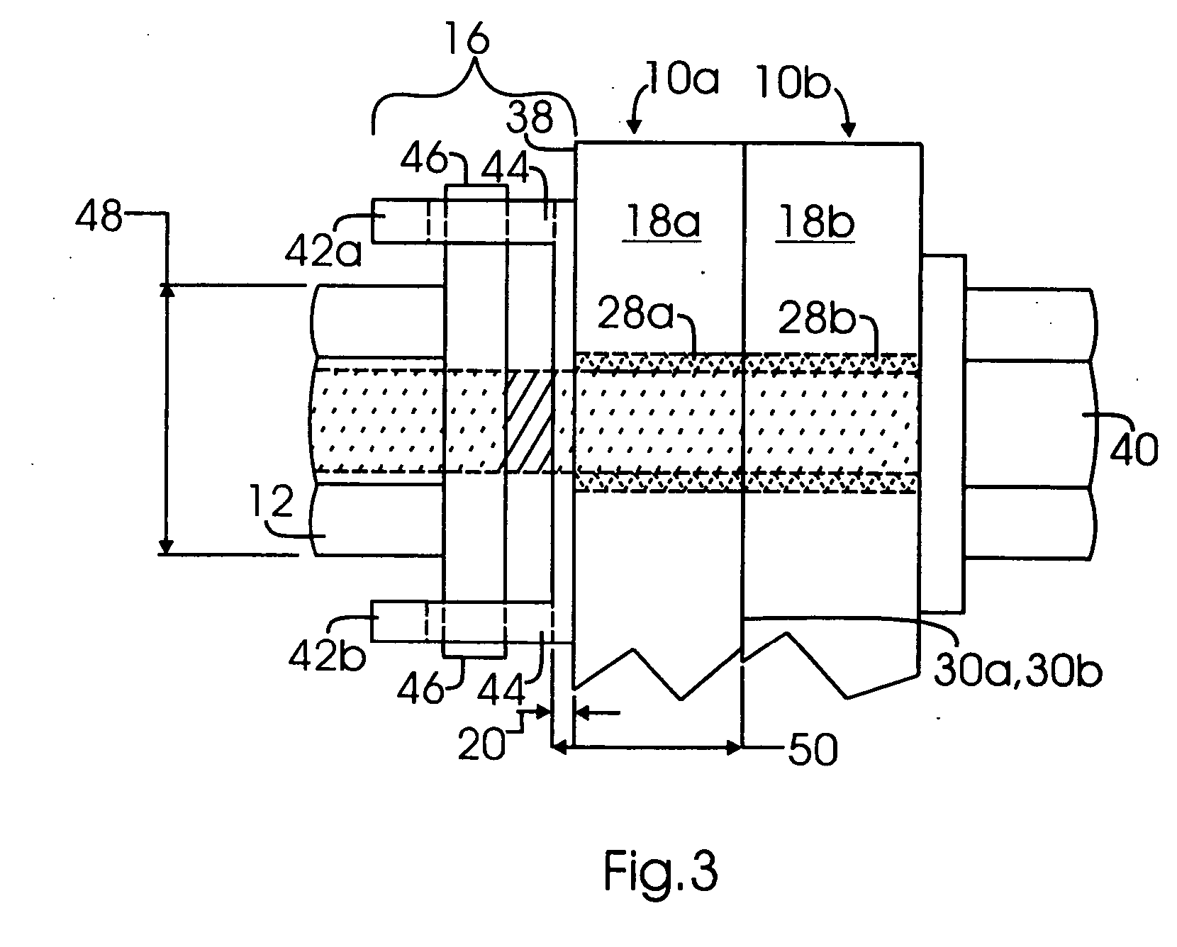 Built-in attachment device using selective laser sintering