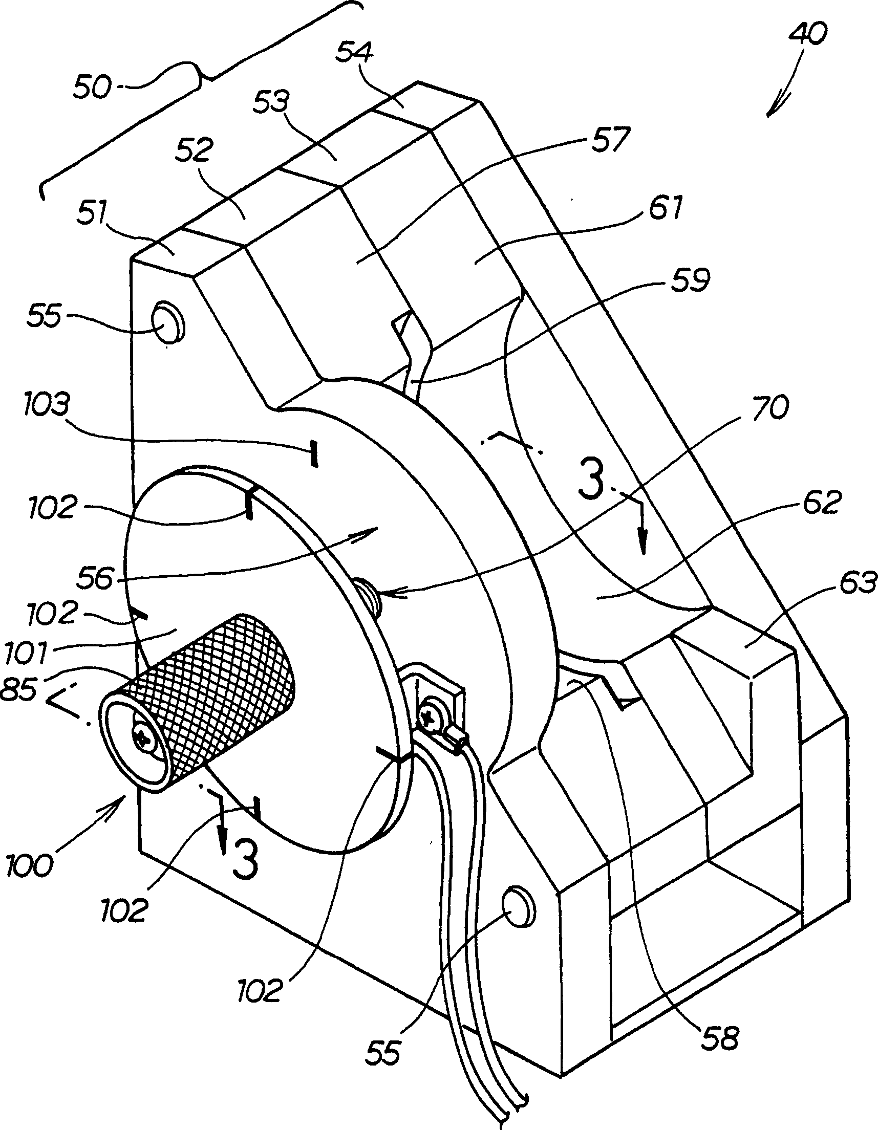 Joint gap adjusting method of flate-type siren and its adjusting clamp