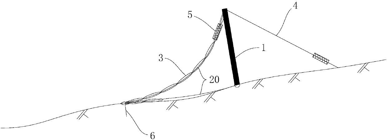 Flexible barrier net and design method thereof.