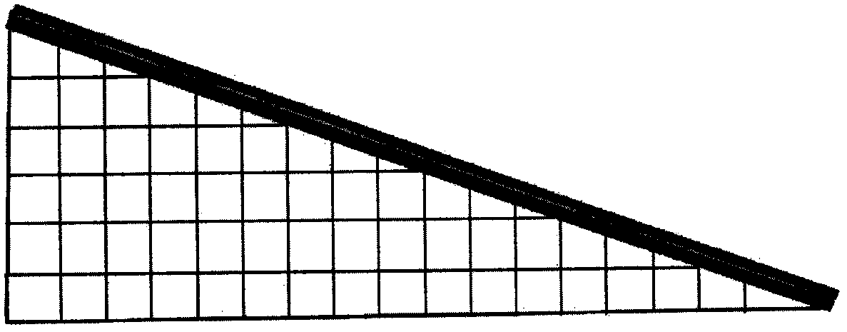 A kind of artificial ski blanket based on resin material and its assembly method