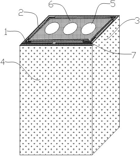 Hollow filler beam column and production method thereof