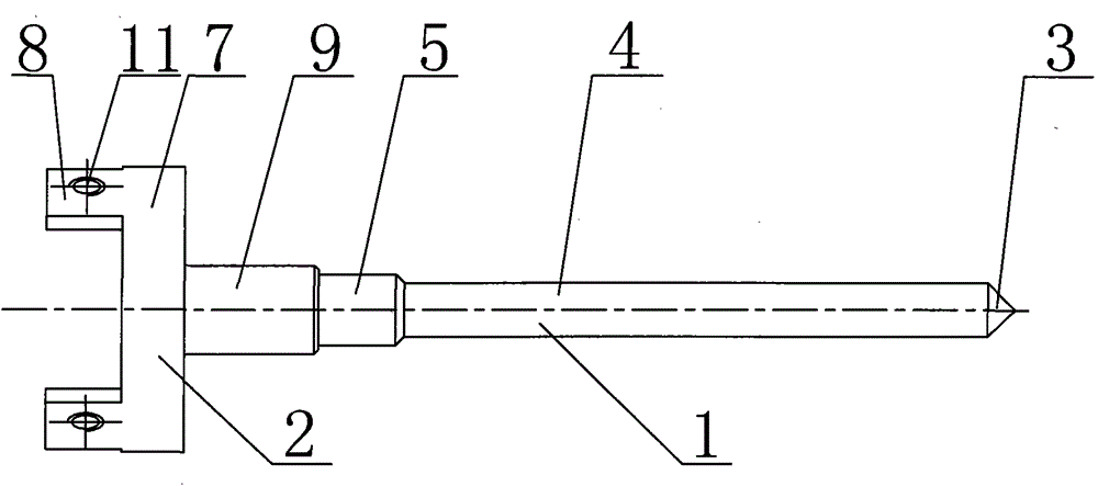 A special sensor bracket for vs1 type circuit breaker characteristic test