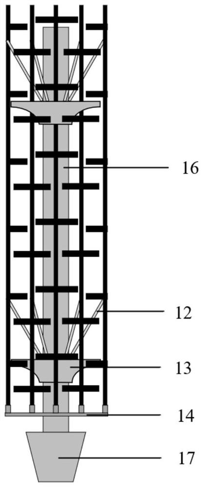 Prestressed expanded-head anti-floating anchor rod and construction method