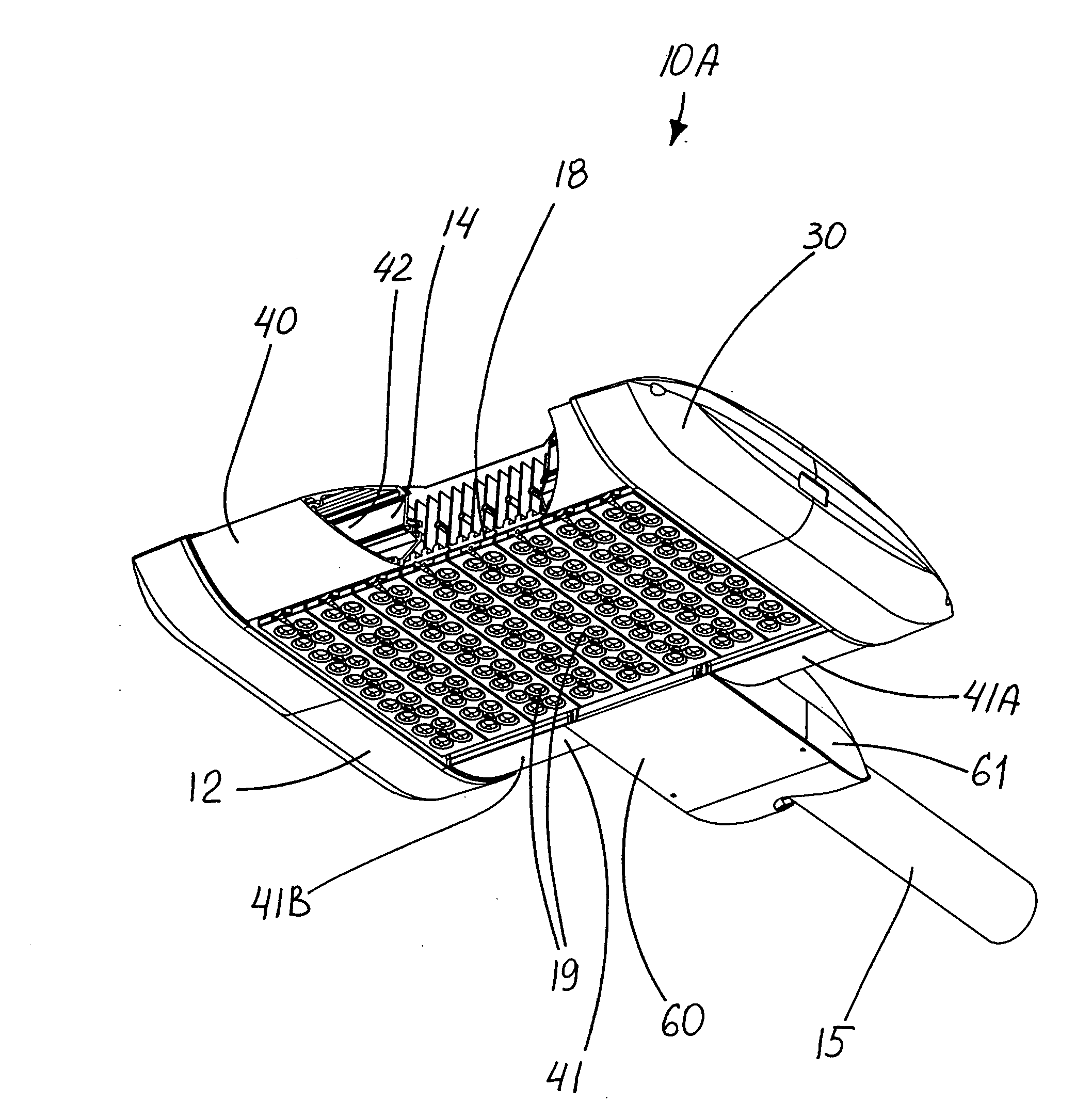 LED Light Fixture with Uninterruptible Power Supply