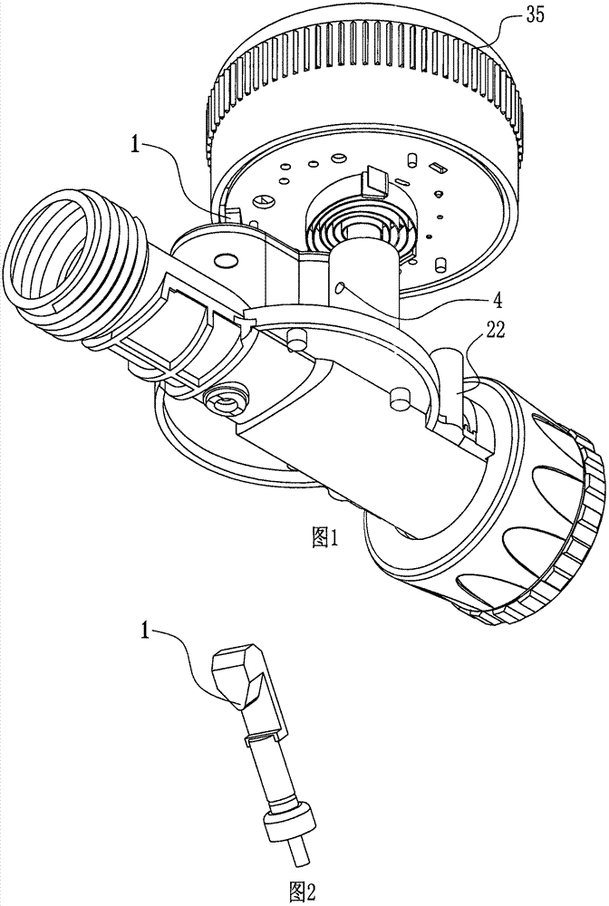 Timer with adjustable flow