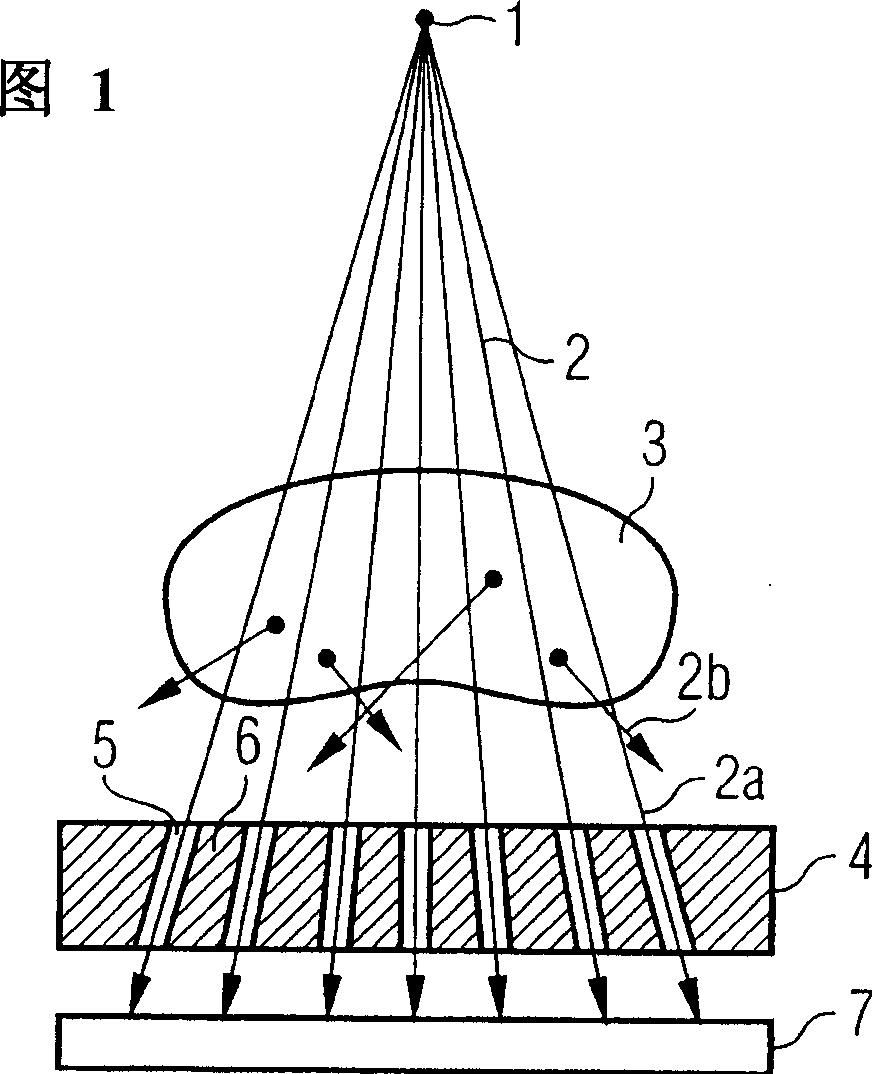 Method for producing scattering ray raster or collimator with ray absorption material