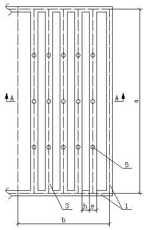 Vertical deep groove bottom-dump exploitation method for great thickness potassium salt mineral deposit