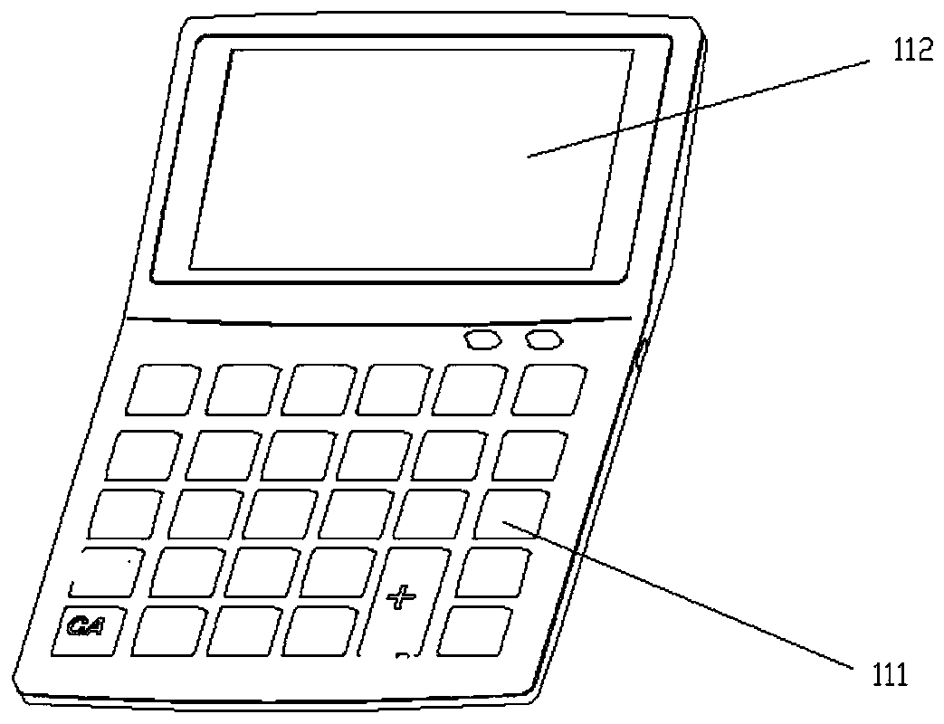 Encryption method of intelligent calculator