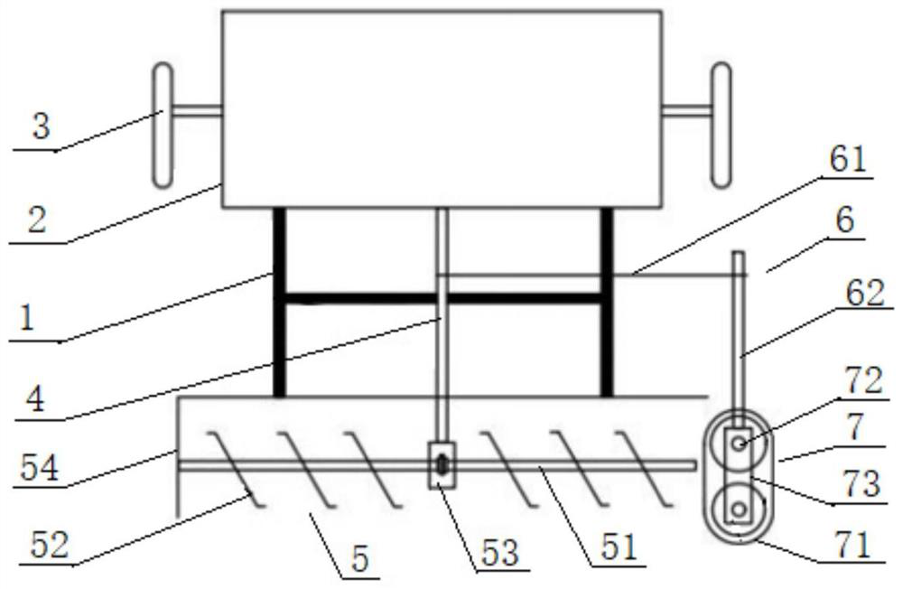 Soil throwing type ridging device