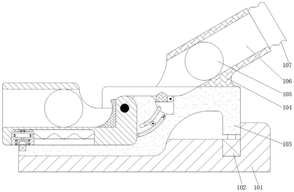 A volleyball training serving machine with periodic circulation serving and receiving