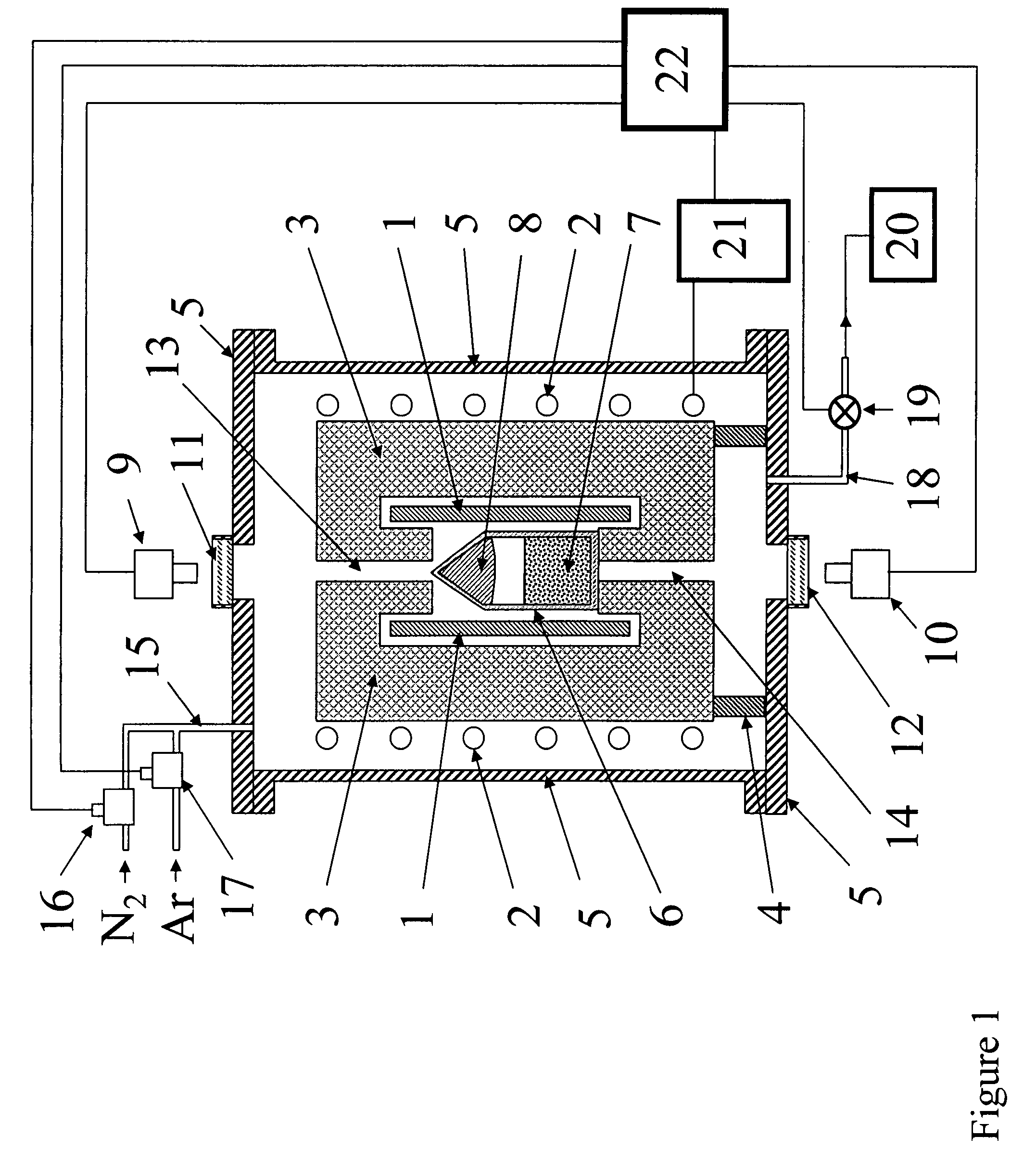 Method and apparatus for aluminum nitride monocrystal boule growth
