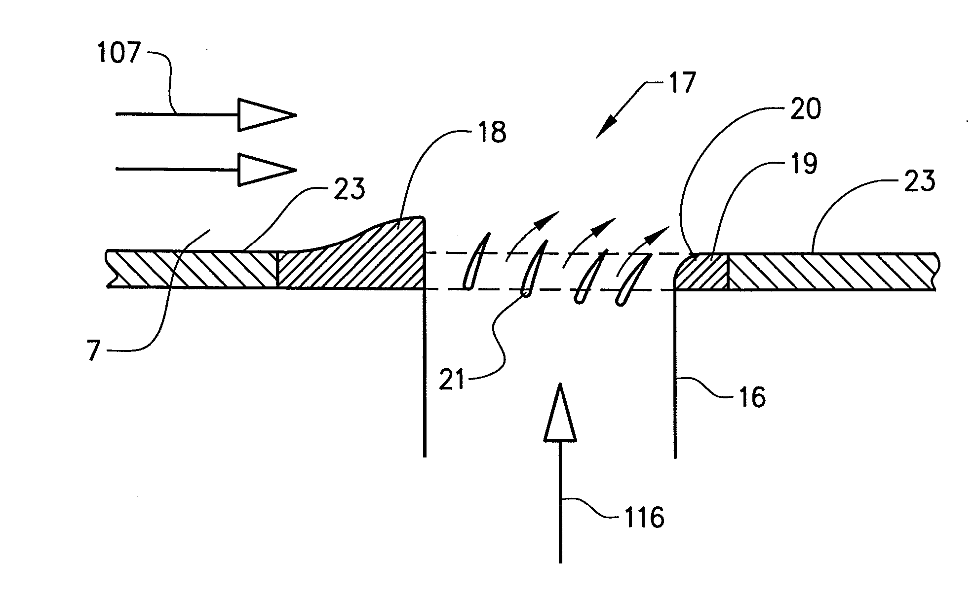 Bleed structure for a bleed passage in a gas turbine engine