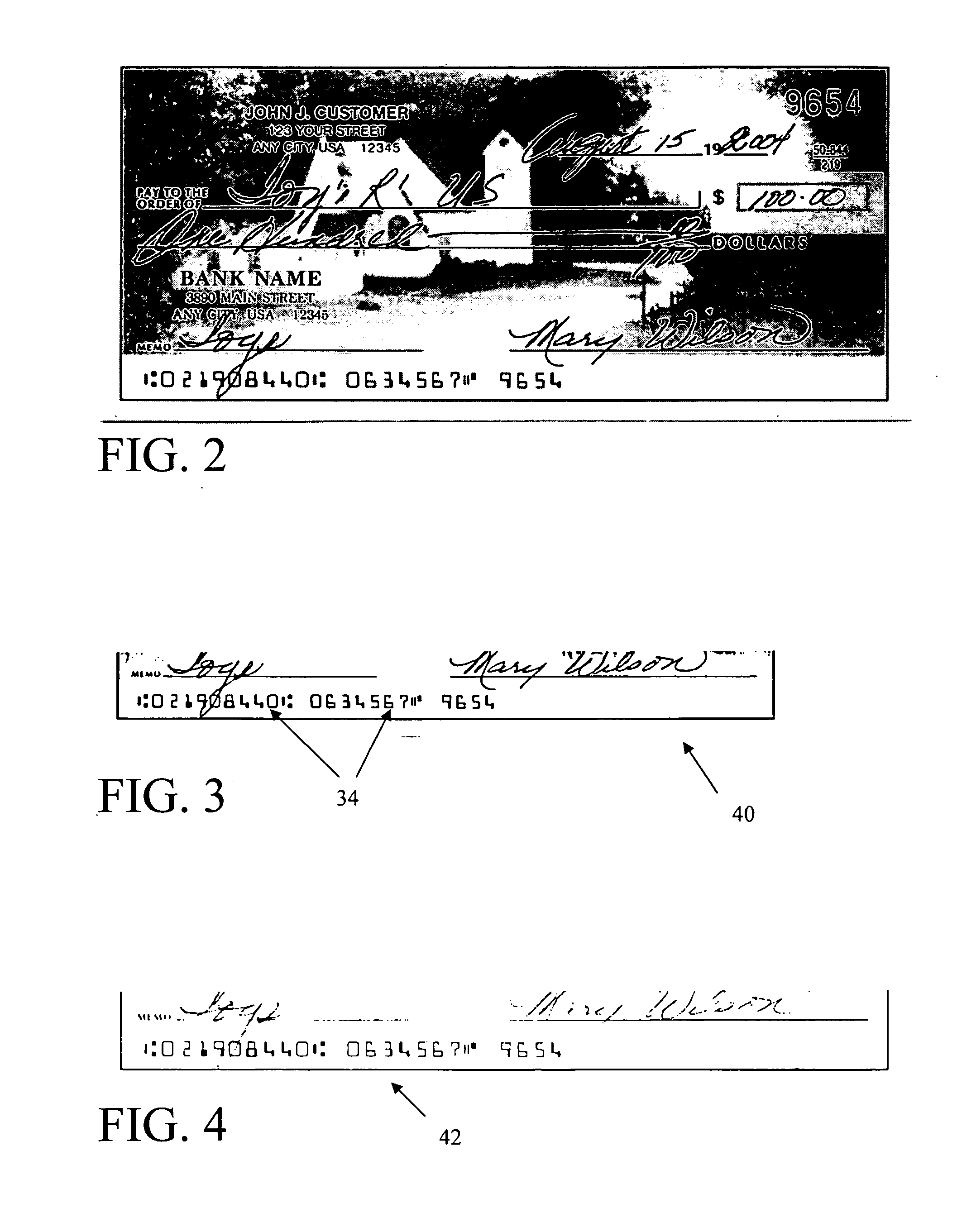 Gray scale image cleaning system and method