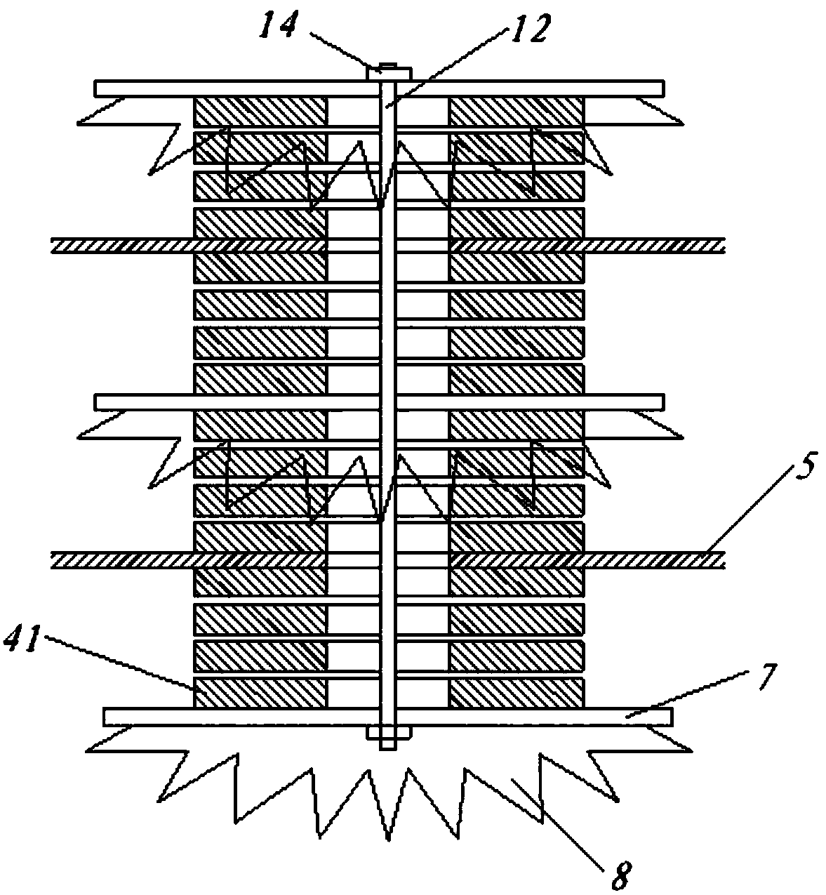 Permanent magnet deironing and polarization device