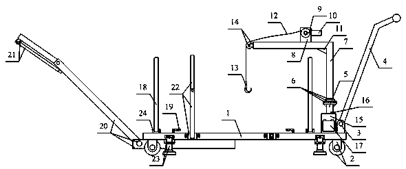 Insulation board carrying device