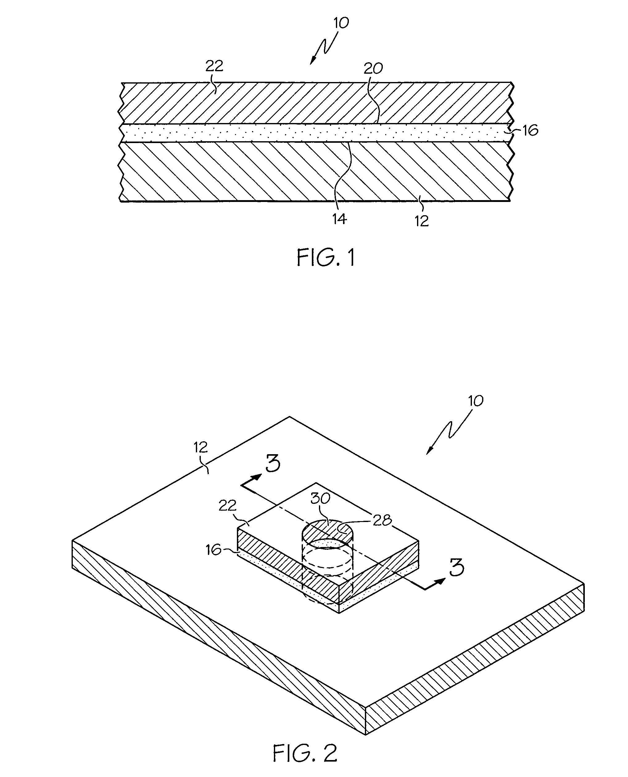 Body panel having improved stiffness and method of making