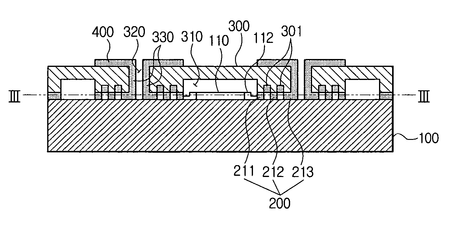 MEMS device package and method of manufacturing the same