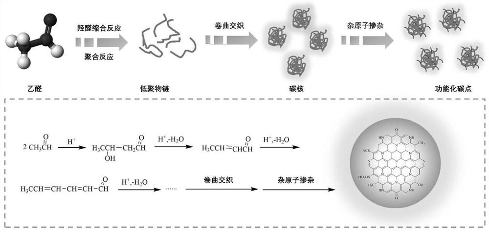 Application of a functionalized carbon dot in lithium battery electrolyte