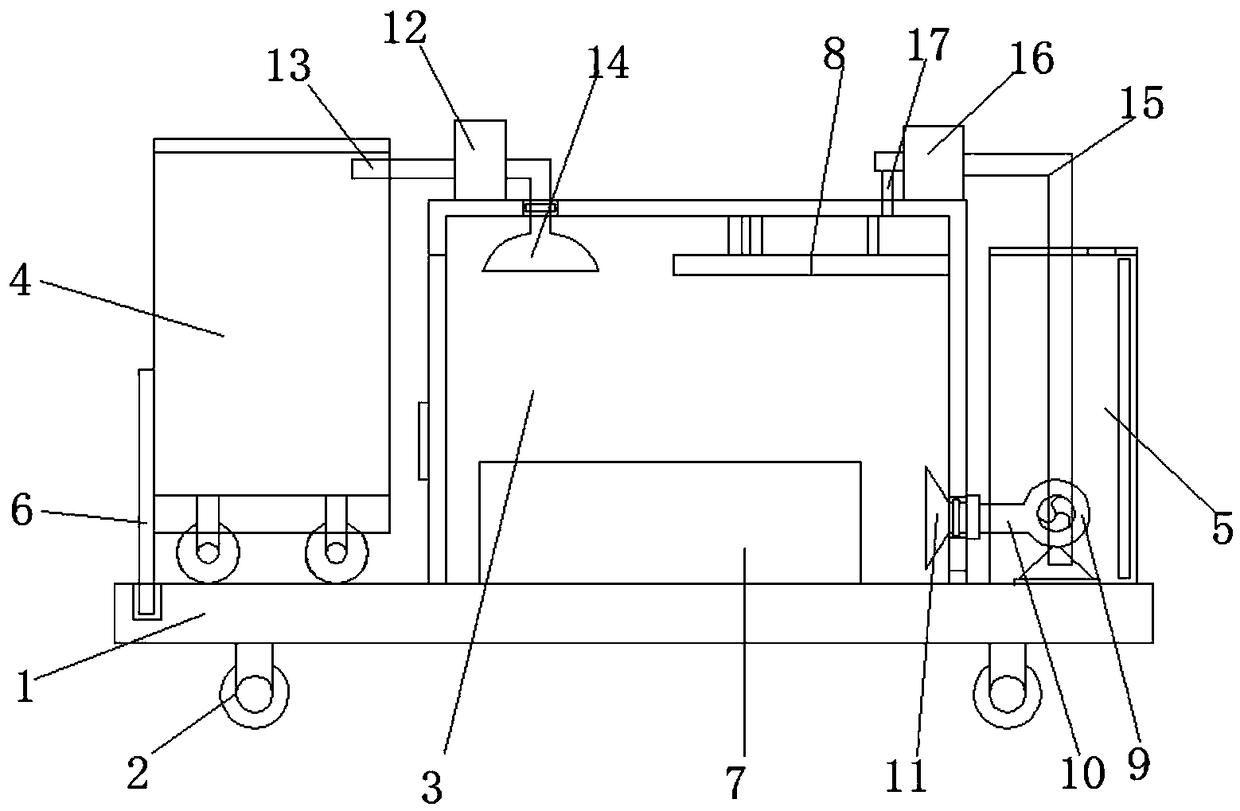 Cleaning device for textile machine