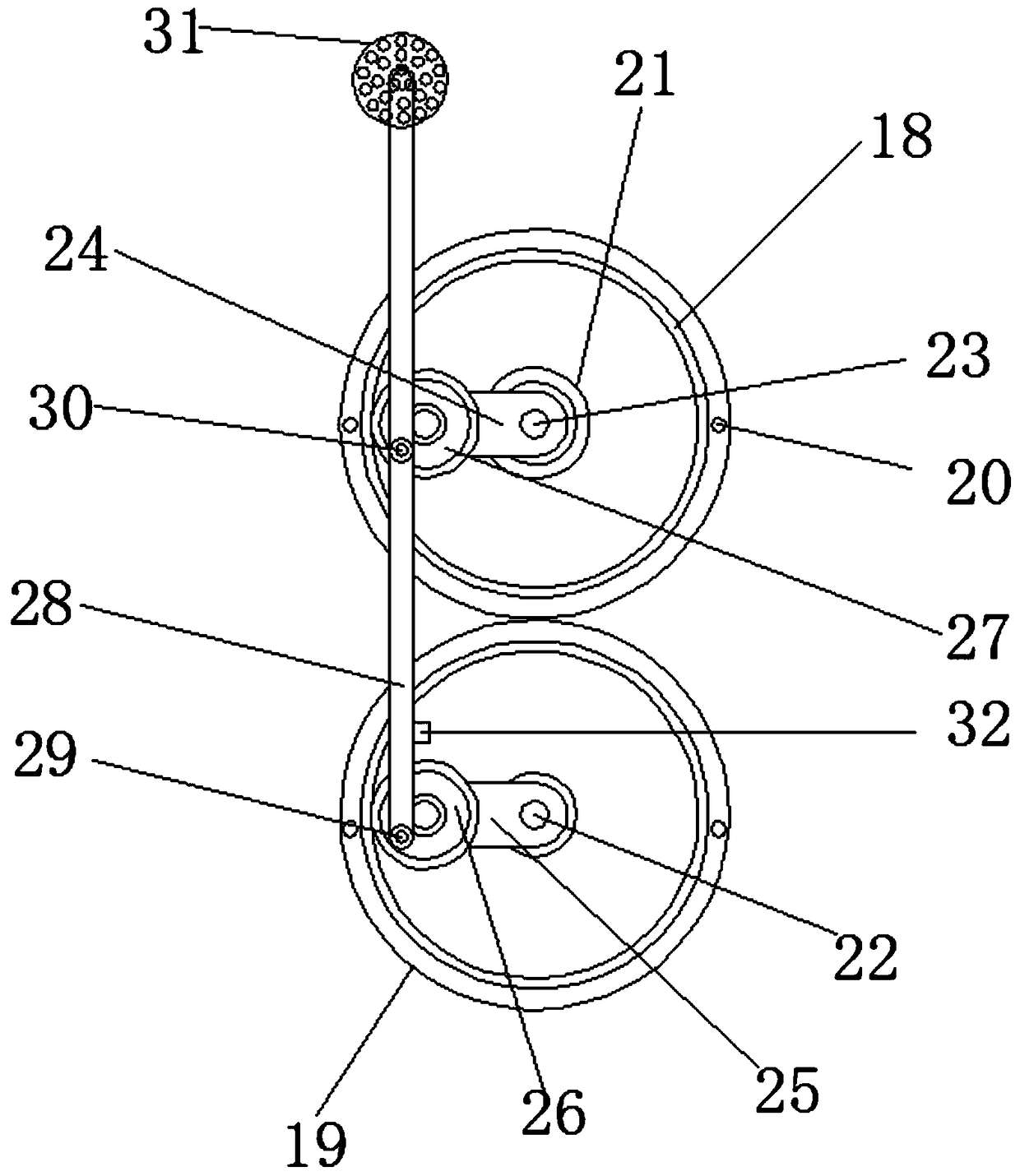 Cleaning device for textile machine