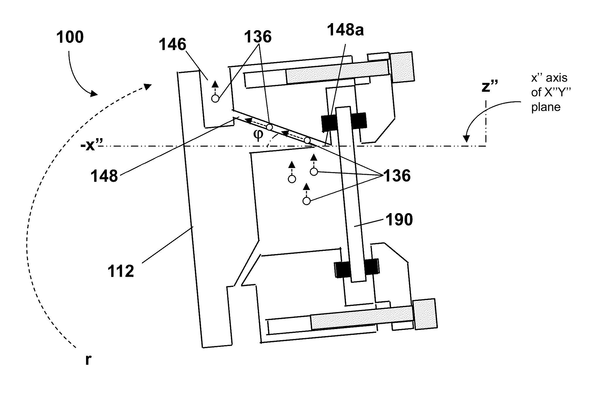 Permeability flow cell and hydraulic conductance system