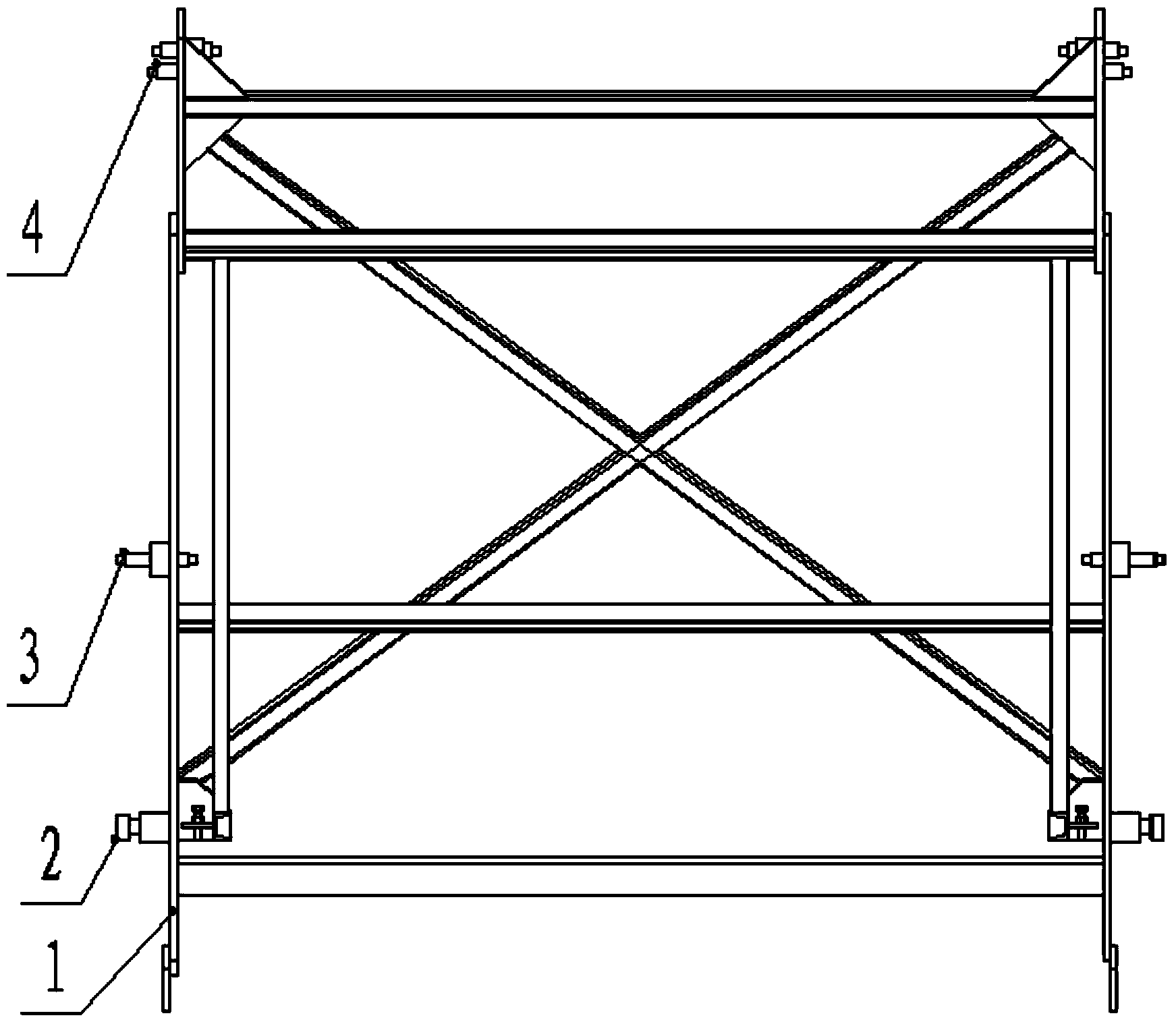 Compartment suspension loop mold
